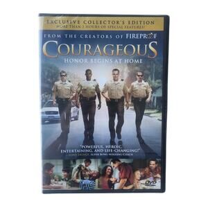 Courageous DVD Exclusive Collector’s Edition Sealed Christian Movie NIP